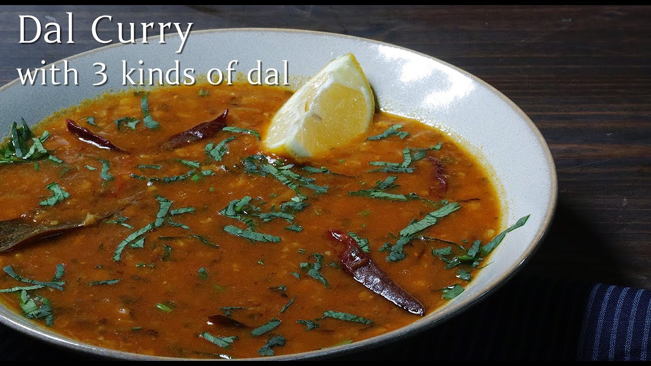 Indian cuisine ★ How to make Dal Curry with 3 kinds of beans　インド料理 ★ 3種類の豆を使ったラジャスタン地方の ダールカレー の作り方