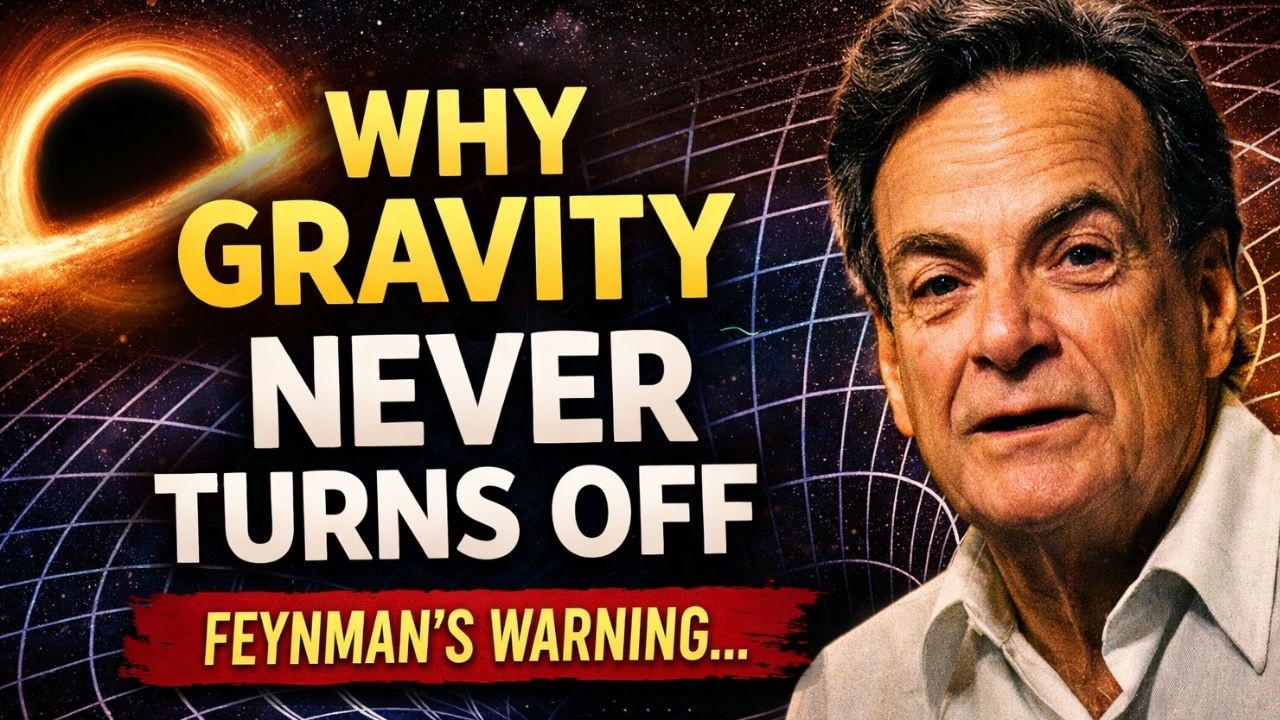 Richard Feynman Reveals Why Gravity Never Turns Off (The Truth Is ...