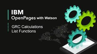 GRC Calculations Working with Lists and List Functions