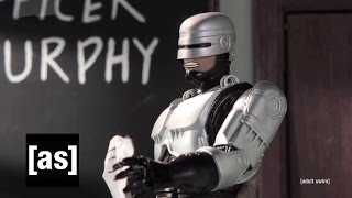 Robocop Teaches DARE | Robot Chicken | Adult Swim