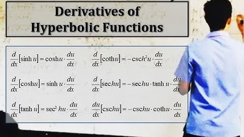 Derivatives of Hyperbolic Functions
