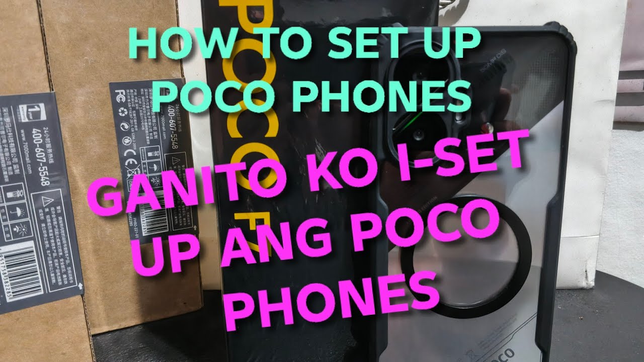 POCO F7 5G | HOW TO SET UP POCO DEVICES,REGION ETC. GANITO KO I-SET UP ...