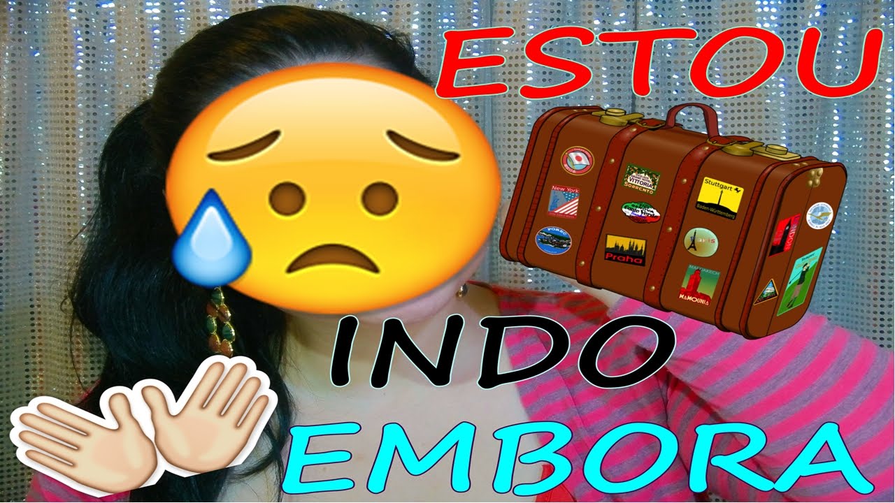 Estou Indo Embora A Mala Já Está Lá Fora