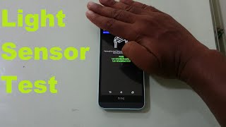 HTC Desire 620G Light Sensor Test screenshot 3