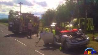 Aylesbury News, Two men and a woman have been injured in a crash