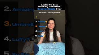 Ranking The Best Creation Crochet Ever 🧶 (PART3) #shorts #crochet #diy #crafts #viral