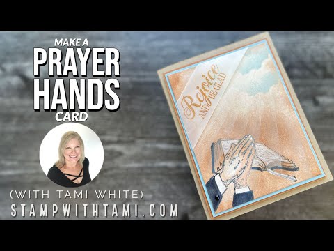 🔴 How to make a prayer hands card for Easter