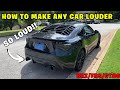 How to make almost any car louder (FRS/BRZ/GT86)