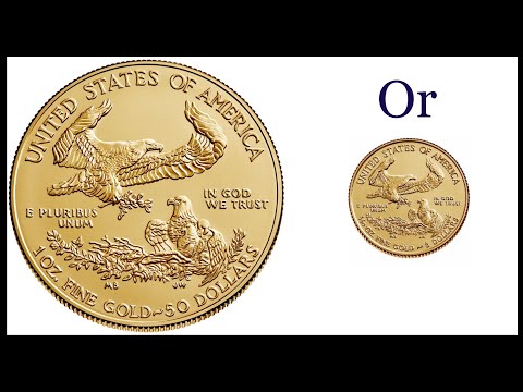 When Gold Gets Expensive, Will The US Mint Produce More 1 Ounce Or More 1/10 American Gold Eagles?