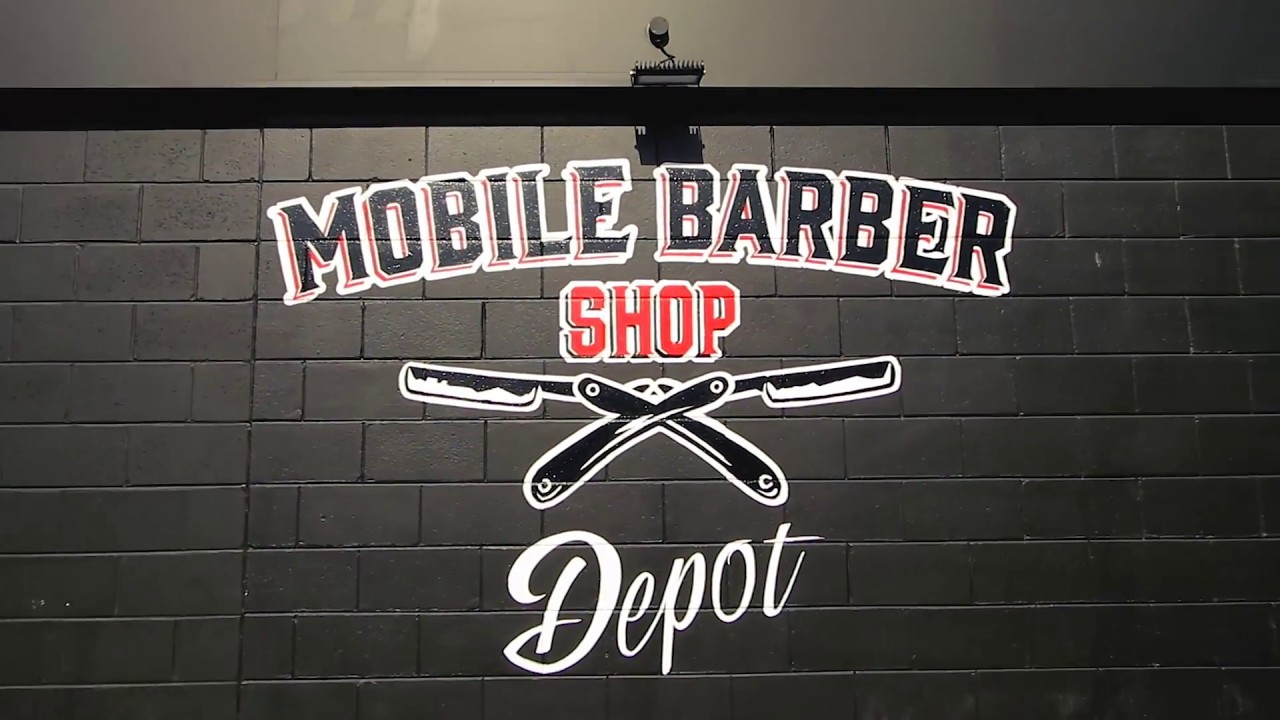 Mobile Barber Shop Depot Gold Coast, Australia YouTube