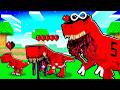 PARASITIC REX’i EVCİL HAYVAN OLARAK BESLEMEK !! - Minecraft