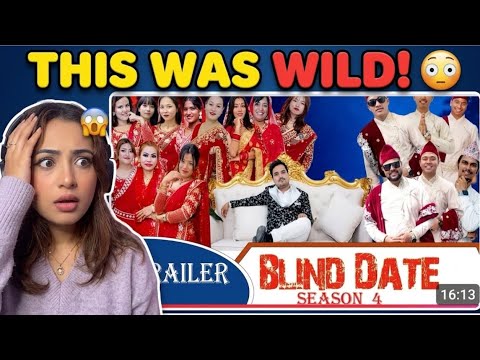 Blind Date  season 4 Trailer  Reaction! Guras Nani is ❤️#blinddate #guras 