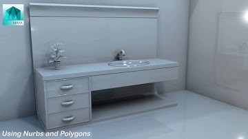 Bathroom Design Using Maya 2016