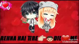 Whatsapp status video | love status | Rehna hai tere dil may song + Download link