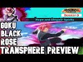 *OFFICIAL* GOKU BLACK ROSE TRANSPHERE PREVIEW AND BREAKDOWN! - Dragon Ball The Breakers Season 5