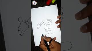 Mickey Mouse Drawing || 100 = Micky Mouse #cartoon  #drawing #shorts