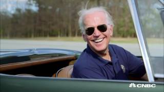 Watch Joe Biden and Colin Powell race each other in Corvettes