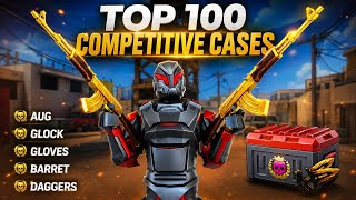 Top 100 Competitive cases opening | POLYWAR Ranked 