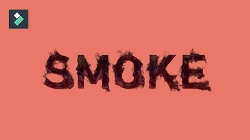 (Filmora 11): Smoke Text Effect *Next Level Tutorial*