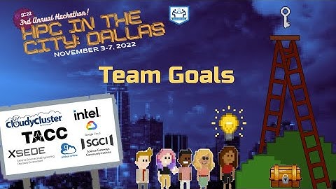 [HPC in the City: Dallas] Checkin #2 and Team Goals