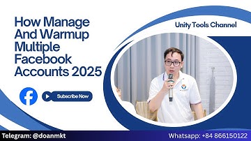 How To Manage And Warmup Multiple Facebook Accounts 2025 | Facebook Bot