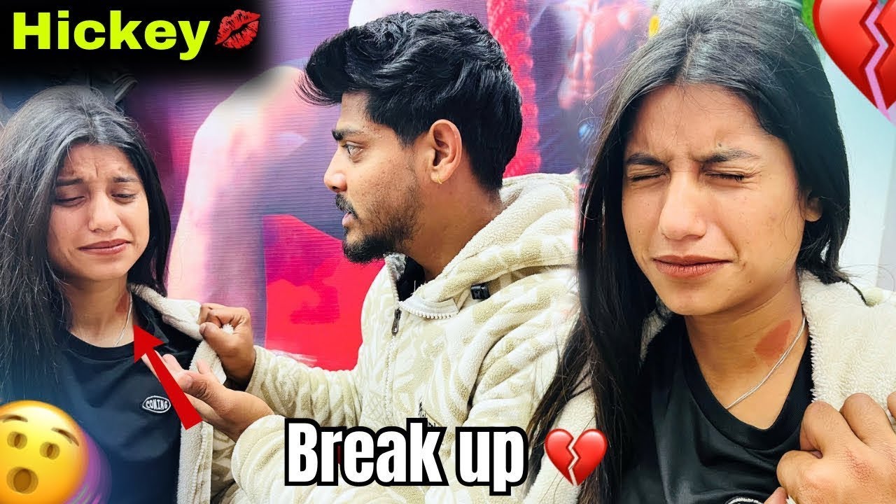 Hickey Prank (Love Biet )💋ON BOYFRIEND *He Got Extremely Angry🤬