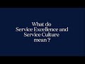 What do service excellence and service culture mean - EHL EMBA Program