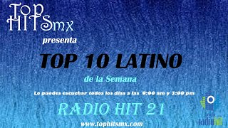 Top 15 Latino MX de la semana 34 (Canciones nuevas de RADIO HIT 21)