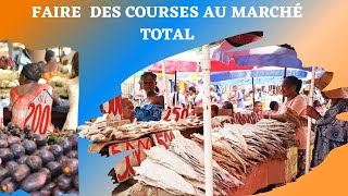 FAIRE DES ACHATS AU MARCHE TOTAL DE BRAZZAVILLE