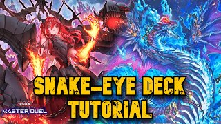 EASY Snake Eye Deck Tutorial & Combo Guide | Yu-Gi-Oh Master Duel Replay