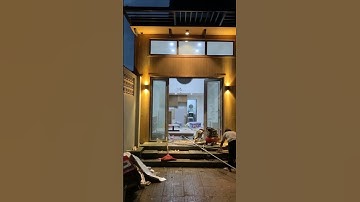 Ốp mặt tiền bằng gỗ nhựa ngoài trời tại cổ nhuế