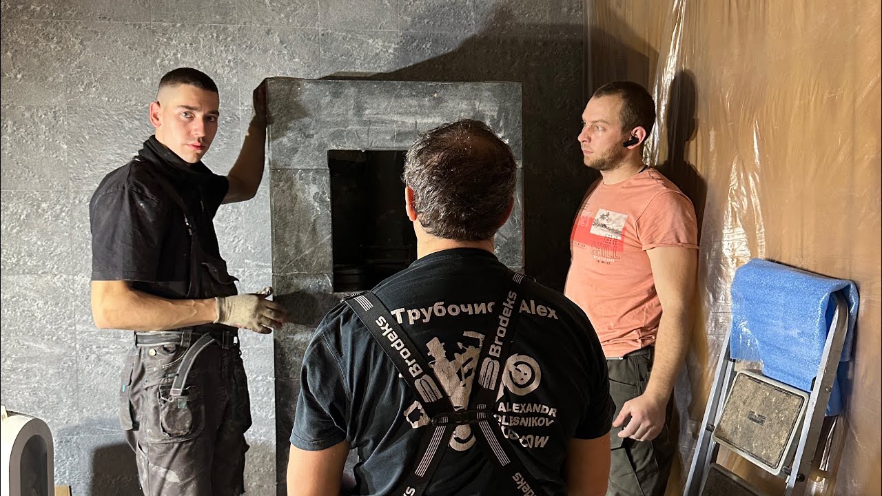 Строишь баню? Тогда смотри это видео. Монтаж банной печи. Трубочист ...