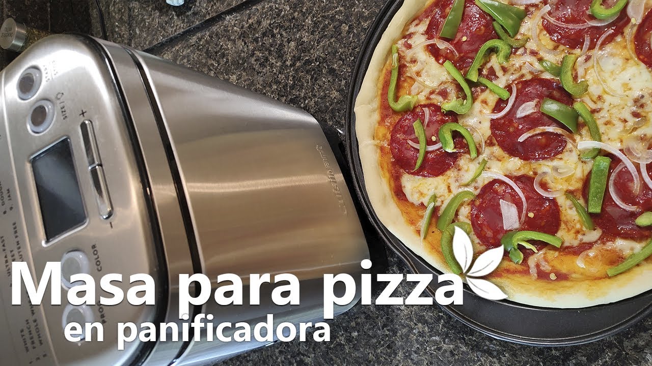 Cómo hacer masa para pizza | En panificadora