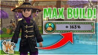 The *MAX* FISHING LUCK Build In Wizard101!!