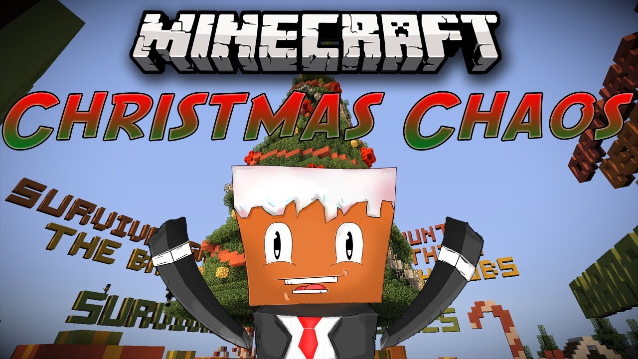 Minecraft: Christmas Chaos (Mineplex Mini-Game) w/ MeatlessBacon & OjMofo