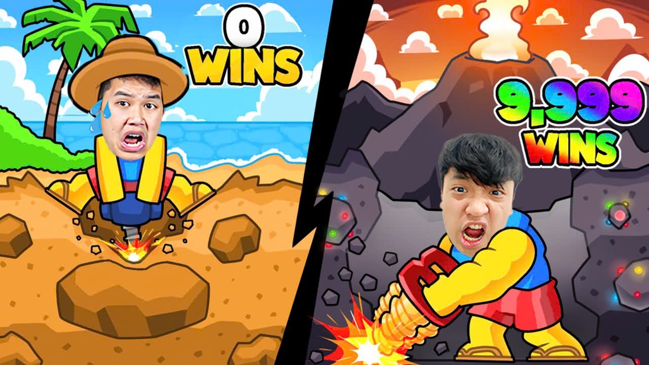 Bun Khoan Thủng Trái Đất Để Săn Tìm Đá Quý Để Rồi Nhận Lại Gì Trong ROBLOX