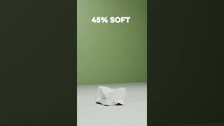 0% vs 100% 🧊 Cube Softness | Soft Body Physics Simulation - Satisfying &amp; Realistic!