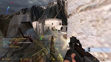 Counter-Strike Zombie Escape Mod, CS Source, Map: ze_minas_tirith, Level 2, Main Gates