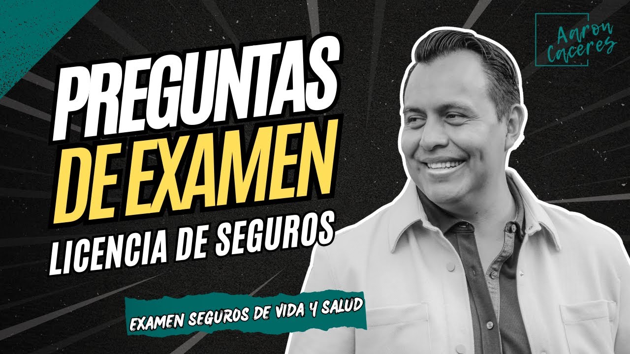 Preguntas de Examen para la Licencia de Vida y Salud | Estrategias de ...