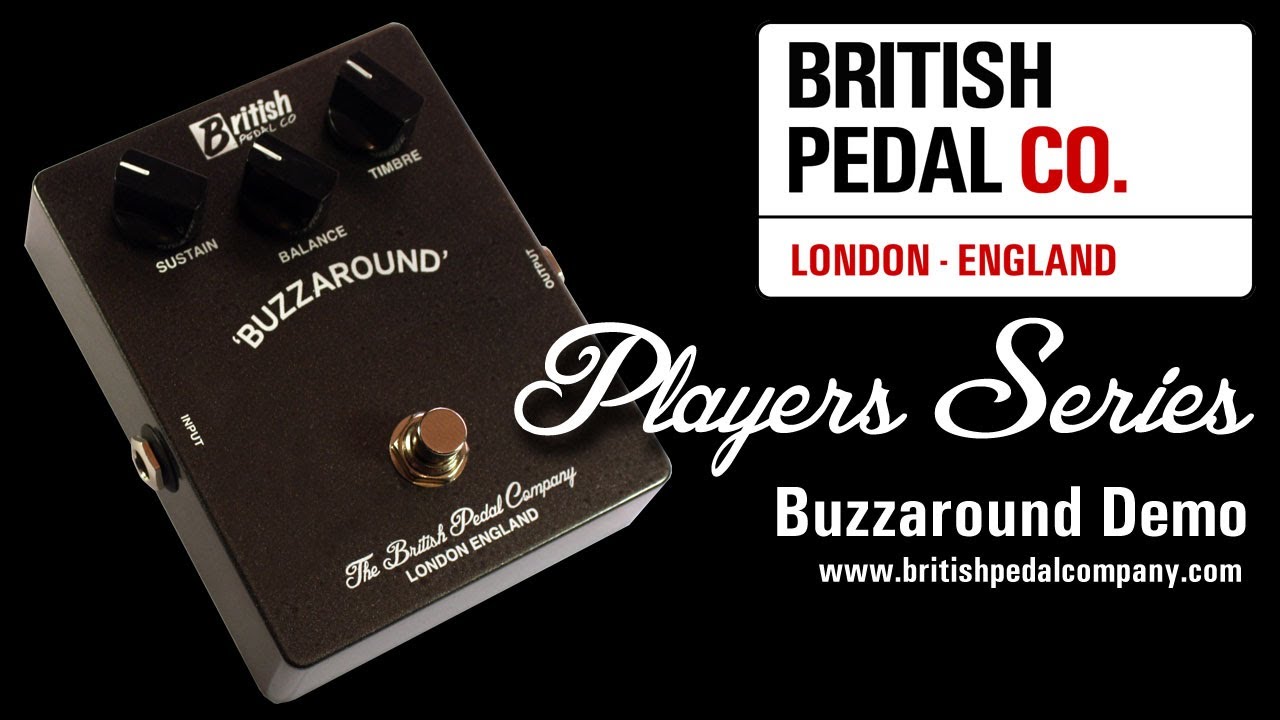 British Pedal Company Players Series Buzzaround Demo - YouTube