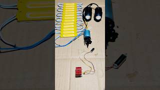 mini drone motor Gair DC motor generator bike fog light LED light #dcmotor #tech #shorts