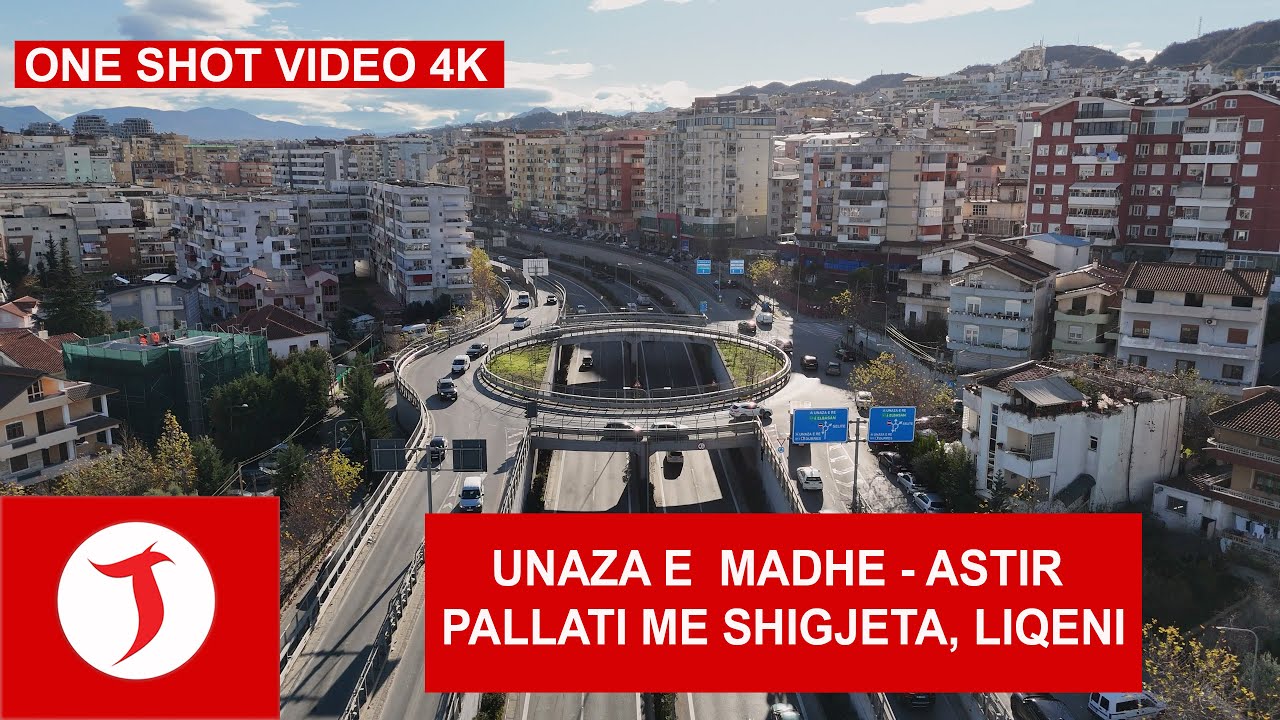 UNAZA E MADHE | ASTIR, PALLATI ME SHIGJETA, LIQENI - ONE SHOT VIDEO 4K