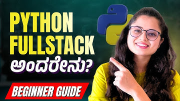 Python Full Stack Guide: Step-by-Step Roadmap, Jobs, and Salary in 2024 | Kannada | MicroDegree