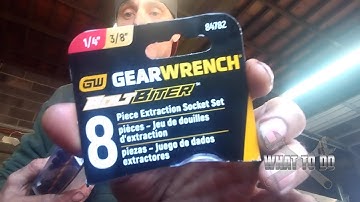 Gear Wrench - Bolt Biter / Extractor  - Mechanics Review