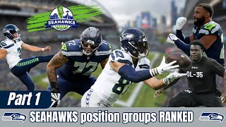 Ranking the SEAHAWKS position groups  (Part 1)