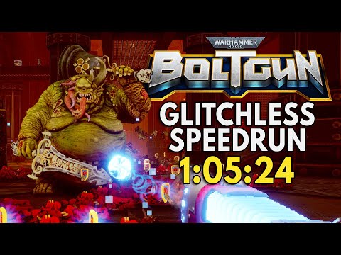 Warhammer 40k: Boltgun Speedrun in 1:05:24 (Any% Glitchless)