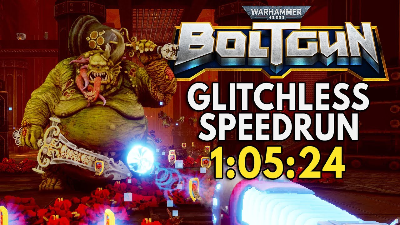 Warhammer 40k: Boltgun Speedrun in 