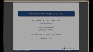The Relevance of OpenCL to HPC