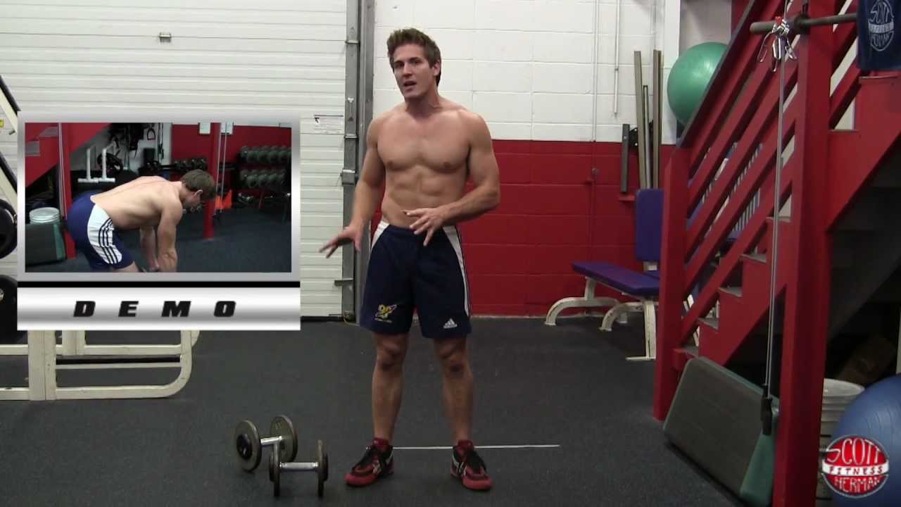 Therefore Citizenship session How To: Dumbbell Bent-Over Row - YouTube