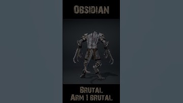 Obsidian Brutal Arm1 Brutal 360 #character #rogerkint #animation #gaming #unity #unreal #obsidian